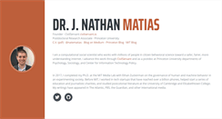 Desktop Screenshot of natematias.com